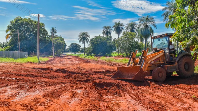 Prefeitura de Selvíria inicia segunda fase de pavimentação da Camargo Correia
