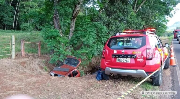 Identificado bebê que morreu em acidente na PR-487 em Manoel Ribas