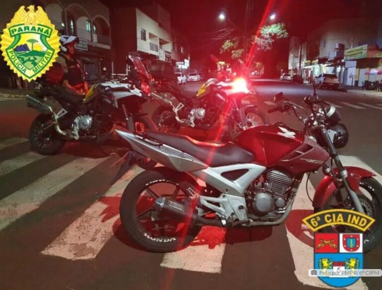 Policiamento de motos da 6ª CIPM aumenta segurança no Vale do Ivaí