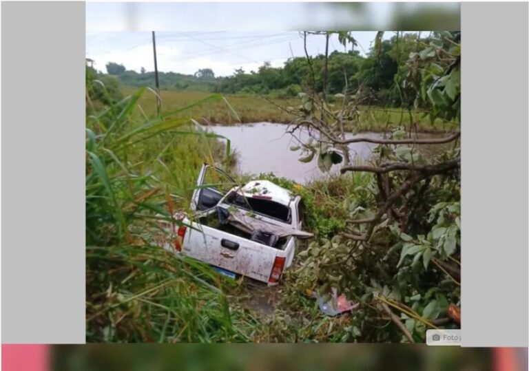 Pista molhada causou acidente do prefeito de Marilândia, diz PRF