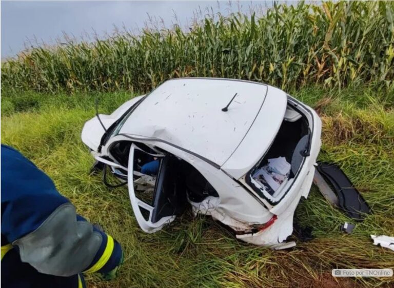 Homem morre e duas pessoas ficam feridas após acidente em Marilândia