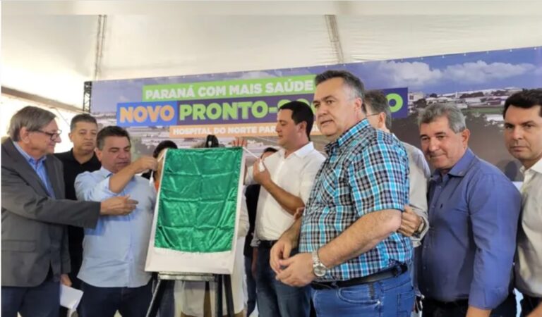 Governador entrega novo pronto-socorro do Honpar em Arapongas