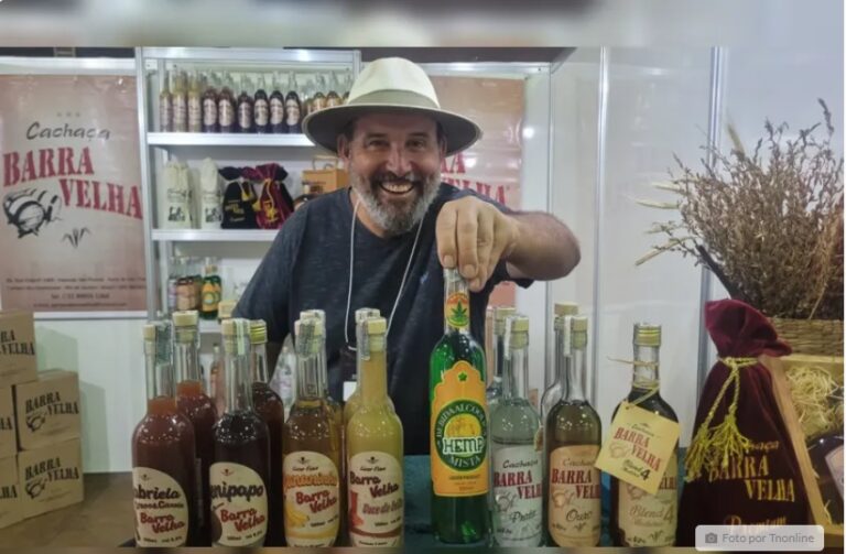 Cachaça com “aroma” de cannabis chama atenção em festival no PR