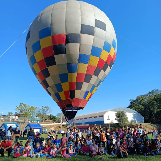 Mais de 5 mil pessoas prestigiaram o Festival de Balonismo de Rio Branco do Ivaí