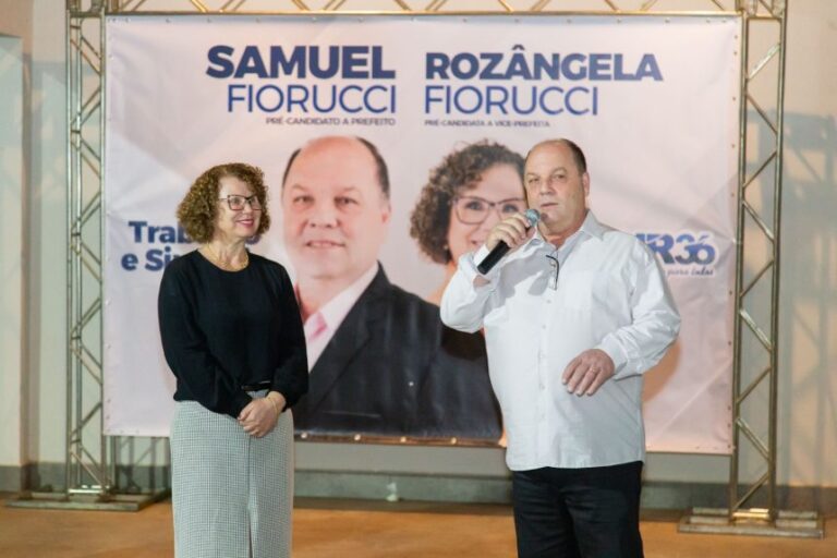 Convenção em Jandaia do Sul Lança Pré-Candidatura de Samuel e Rozângela Fiorucci