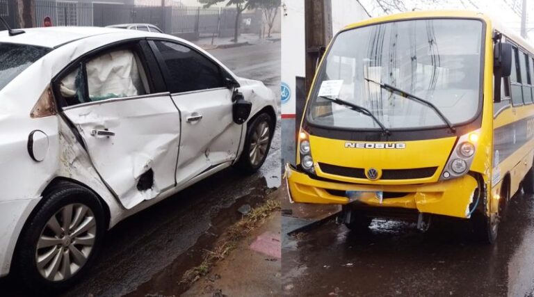 Acidente é registrado na manhã desta quarta-feira