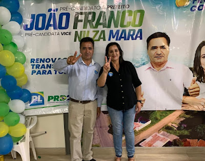 RIO BRANCO – Convenção homologa os nomes de João Franco e Nilza Mara