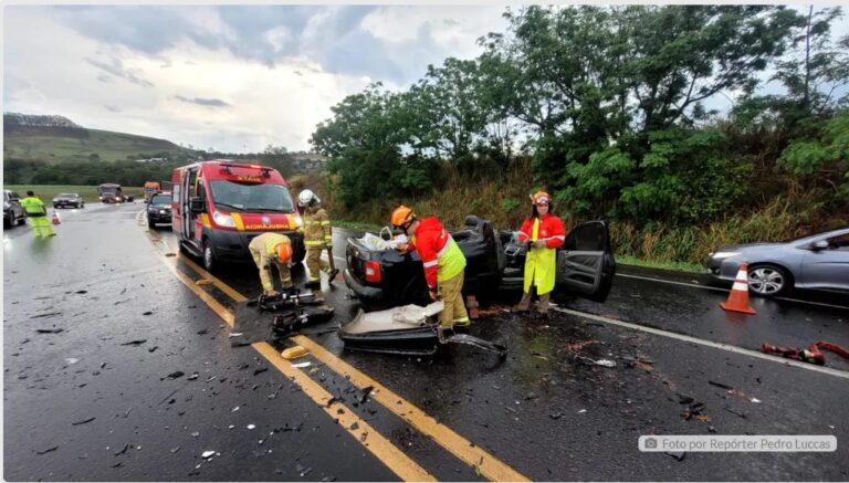 Acidente na PR-444 entre Apucarana e Mandaguari deixa uma pessoa morta