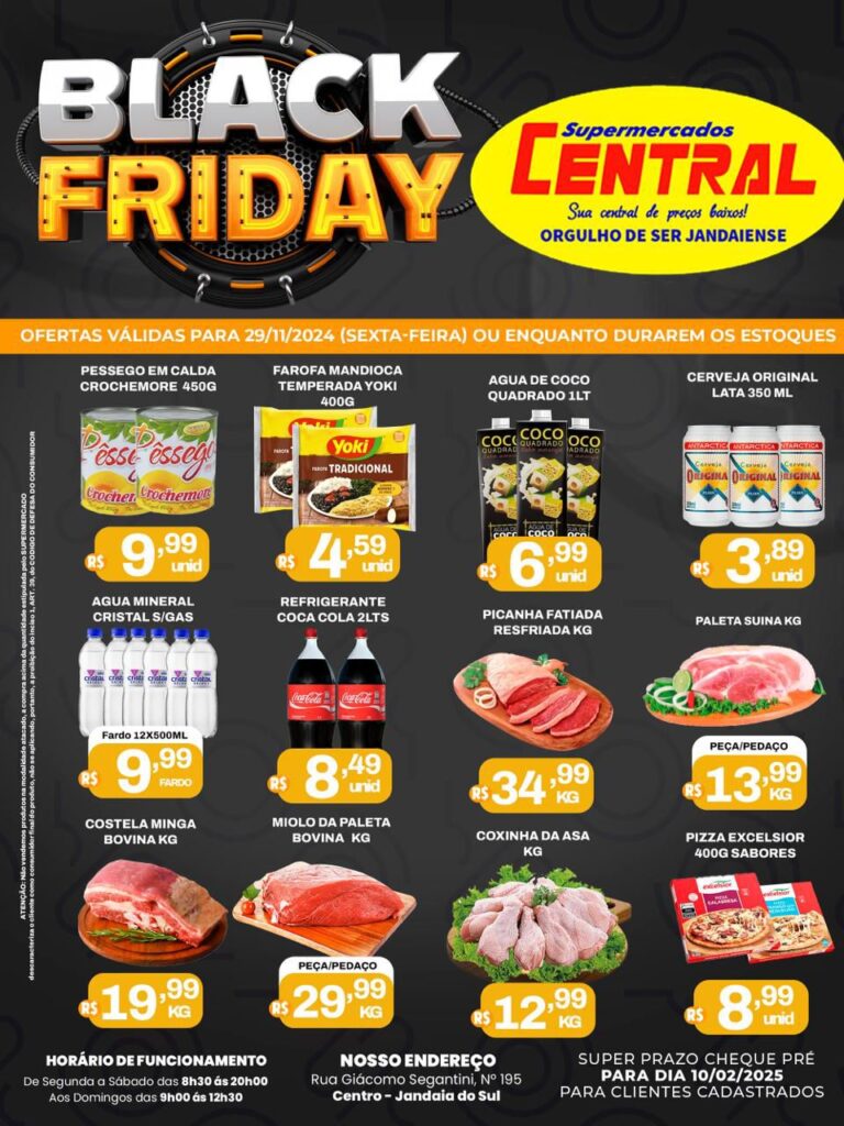 Ofertas Imperdíveis de Black Friday no Central