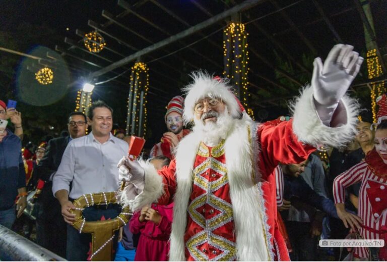 Chegada do Papai Noel abre programação de Natal nesta sexta-feira (06)