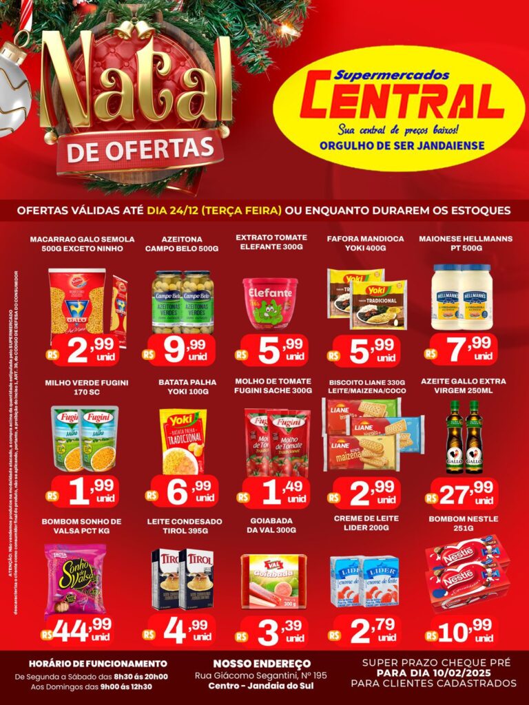 Celebre o Natal com Nossas Super Ofertas